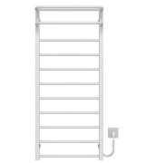 Електрична сушарка для рушників Deffi Lux Hotel П11 400х1200 праве підключення WD04 білий A.LH.120.40.11.E.W.R.4