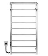 Електрична сушарка для рушників Deffi Lux Hotel П9 400х1000 ліве підключення JD04 хром A.LH.100.40.9.E.C.L.2