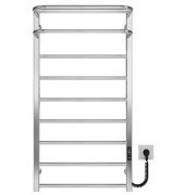 Електрична сушарка для рушників Deffi Lux Hotel П9 400х1000 праве підключення JD04 хром A.LH.100.40.9.E.C.R.2