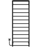 Электрический полотенцесушитель Deffi Lux Hotel П13 400х1400 левое подключение JD04 черный A.LH.140.40.13.E.B.L.2