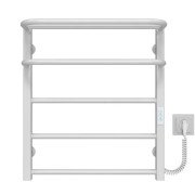 Электрический полотенцесушитель Deffi Lux Hotel П5 400х600 правое подключение WD04 белый A.LH.60.40.5.E.W.R.4