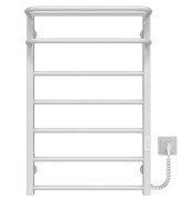 Сушарка для рушників електрична Deffi Lux Hotel П7 500х800 праве підключення WD04 білий A.LH.80.50.7.E.W.R.4