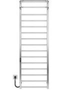 Електрична сушарка для рушників Deffi Lux Hotel П15 400х1600 ліве підключення JD04 хром A.LH.160.40.15.E.C.L.2