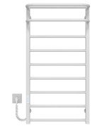 Электрический полотенцесушитель Deffi Lux Hotel П9 500х1000 левое подключение WD04 белый A.LH.100.50.9.E.W.L.4