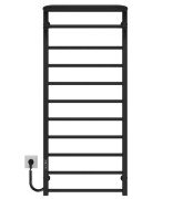 Электрический полотенцесушитель Deffi Lux Hotel П11 500х1200 левое подключение JD04 черный A.LH.120.50.11.E.B.L.2