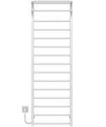 Електричний сушка для рушників Deffi Lux Hotel П15 400х1600 ліве підключення WD04 білий A.LH.160.40.15.E.W.L.4