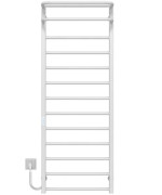 Електрична сушарка для рушників Deffi Lux Hotel П13 500х1400 ліве підключення WD04 білий A.LH.140.50.13.E.W.L.4