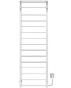 Сушарка для рушників електрична Deffi Lux Hotel П15 500х1600 праве підключення WD04 білий A.LH.160.50.15.E.W.R.4