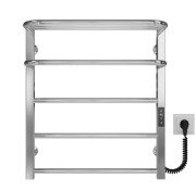 Электрический полотенцесушитель Deffi Lux Hotel П5 600х600 правое подключение JD04 хром A.LH.60.60.5.E.C.R.2