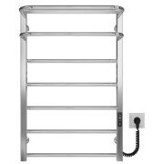 Электрический полотенцесушитель Deffi Lux Hotel П7 600х800 правое подключение JD04 хром A.LH.80.60.7.E.C.R.2