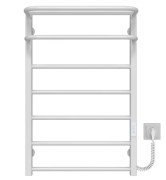 Сушарка для рушників електрична Deffi Lux Hotel П7 600х800 правильне підключення WD04 білий A.LH.80.60.7.E.W.R.4