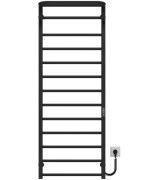 Электрический полотенцесушитель Deffi Lux Hotel П13 600х1400 правое подключение JD04 черный A.LH.140.60.13.E.B.R.2