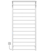 Електрична сушарка для рушників Deffi Lux Hotel П14 700х1500 ліве підключення JD04 білий A.LH.150.70.14.E.W.L.4