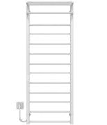 Електрична сушарка для рушників Deffi Lux Hotel П13 600х1400 ліве підключення WD04 білий A.LH.140.60.13.E.W.L.4