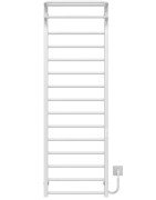 Електросушарка для рушників Deffi Lux Hotel П15 600х1600 праве підключення WD04 білий A.LH.160.60.15.E.W.R.4