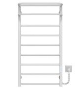 Електрична сушарка для рушників Deffi Lux Hotel П9 600х1000 праве підключення WD04 білий A.LH.100.60.9.E.W.R.4