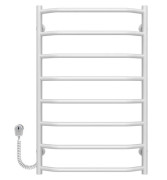 Електрична сушарка для рушників Deffi Трапеція П8 500х800 ліве підключення EF16 білий D.TR.80.50.8.E.W.L.5