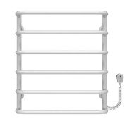 Електрична сушарка для рушників Deffi Стандарт П6 400х600 праве підключення EF16 білий D.SS.60.40.6.E.W.R.5