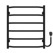 Электрический полотенцесушитель Deffi Трапеция П6 500х600 правое подключение EF16 черный D.TR.60.50.6.E.B.R.5