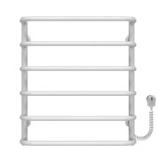 Электрический полотенцесушитель Deffi Стандарт П6 500х600 правое подключение EF16 белый D.SS.60.50.6.E.W.R.5