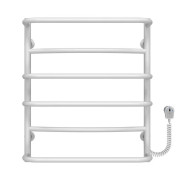Электрический полотенцесушитель Deffi Аквамикс П6 500х600 правое подключение EF16 белый D.AM.60.50.6.E.W.R.5
