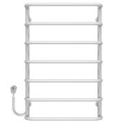Электрический полотенцесушитель Deffi Стандарт П7 500х800 левое подключение EF16 белый D.SS.80.50.7.E.W.L.5