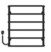 Электрический полотенцесушитель Deffi Стандарт П6 500х600 левое подключение EF16 черный D.SS.60.50.6.E.B.L.5