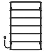 Электрический полотенцесушитель Deffi Стандарт П7 500х800 левое подключение EF16 черный D.SS.80.50.7.E.B.L.5