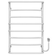 Электрический полотенцесушитель Deffi Аквамикс П8 500х800 правое подключение EF16 белый D.AM.80.50.8.E.W.R.5