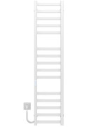 Электрический полотенцесушитель Deffi Avast П15 300х1400 левое подключение WD04 белый B.AV.140.30.15.E.W.L.4