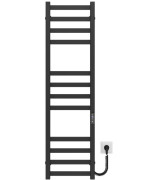 Электрический полотенцесушитель Deffi Avast П12 300х1200 правое подключение JD04 черный B.AV.120.30.12.E.B.R.2