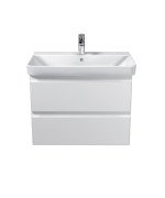 Тумба підвісна Мийдодир Unik 70-A з раковиною Vivace ДСП/МДФ білий глянець 00-0009165