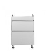 Тумба під раковину Мийдодір Prime 56х43 см ДСП/МДФ білий глянець 00-00004402