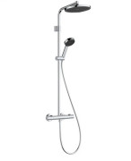 Душевая система Hansgrohe Activera S 240 1jet EcoSmart с термостатом хром 28078000