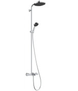 Душова система Hansgrohe Activera S 240 1jet EcoSmart з термостатом Ecostat Fine хром 28871000