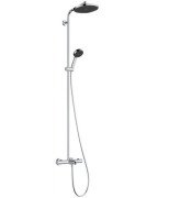 Душова система Hansgrohe Activera S 240 1jet EcoSmart з термостатом Ecostat Fine хром 28871000
