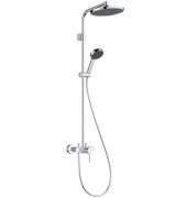 Душевая система Hansgrohe Activera S 240 1jet EcoSmart Varia со смесителем хром 28875000