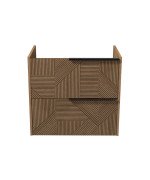 Тумба під раковину Мийдодир Cubic 70-A 66х42,6 см ДСП дуб підсмажений 00-0008588