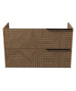 Тумба під раковину Мийдодир Cubic 100-A 97х42,8 см ДСП дуб підсмажений 00-0008590