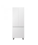 Пенал для ванной Мойдодыр MoonShine П-66к 66х35х185 см ДСП белый глянец 00-0008516