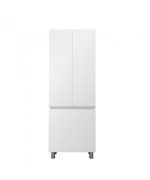 Пенал для ванної Мийдодір MoonShine П-66к 66х35х185 см ДСП білий глянець 00-0008516