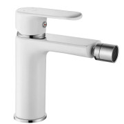 Змішувач для біде Rea Bloom одноважільний білий/хром REA-B9916