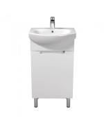 Тумба підлогова Мийдодір Tetris White 50 з раковиною Runa ДСП білий глянець 00-0008036