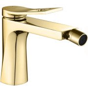 Змішувач для біде Rea Soul одноважільний золотий REA-B9958