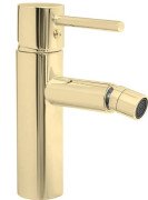 Змішувач для біде Rea Tess одноважільний золотий REA-B8807