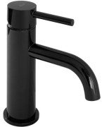 Змішувач для раковини Rea Lungo одноважільний чорний глянсовий REA-B0661