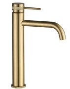 Смеситель для раковины Rea Lungo Grip однорычажный матовое золото REA-B6896