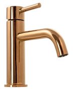 Змішувач для раковини Rea Lungo одноважільний рожеве золото REA-B4500