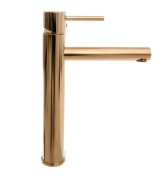 Змішувач для раковини Rea Tess одноважільний рожеве золото REA-B8804