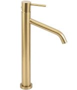 Змішувач для раковини Rea Level одноважільний матове золото REA-B6217